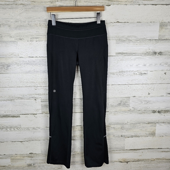 Athleta Bootcut Runabout Pants XS Black Activewear Athleisure Athletic Stretch - Picture 1 of 12